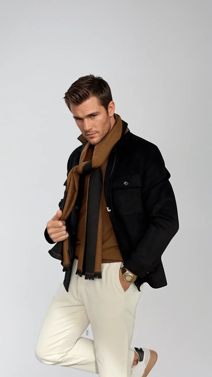 Ανδρικό Σακάκι Suede MFG