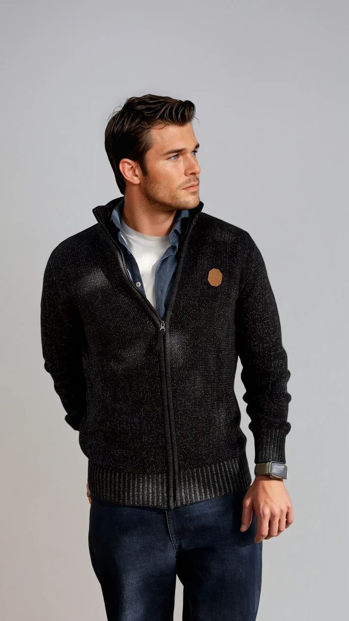 Ανδρική ζακέτα Melange MFG