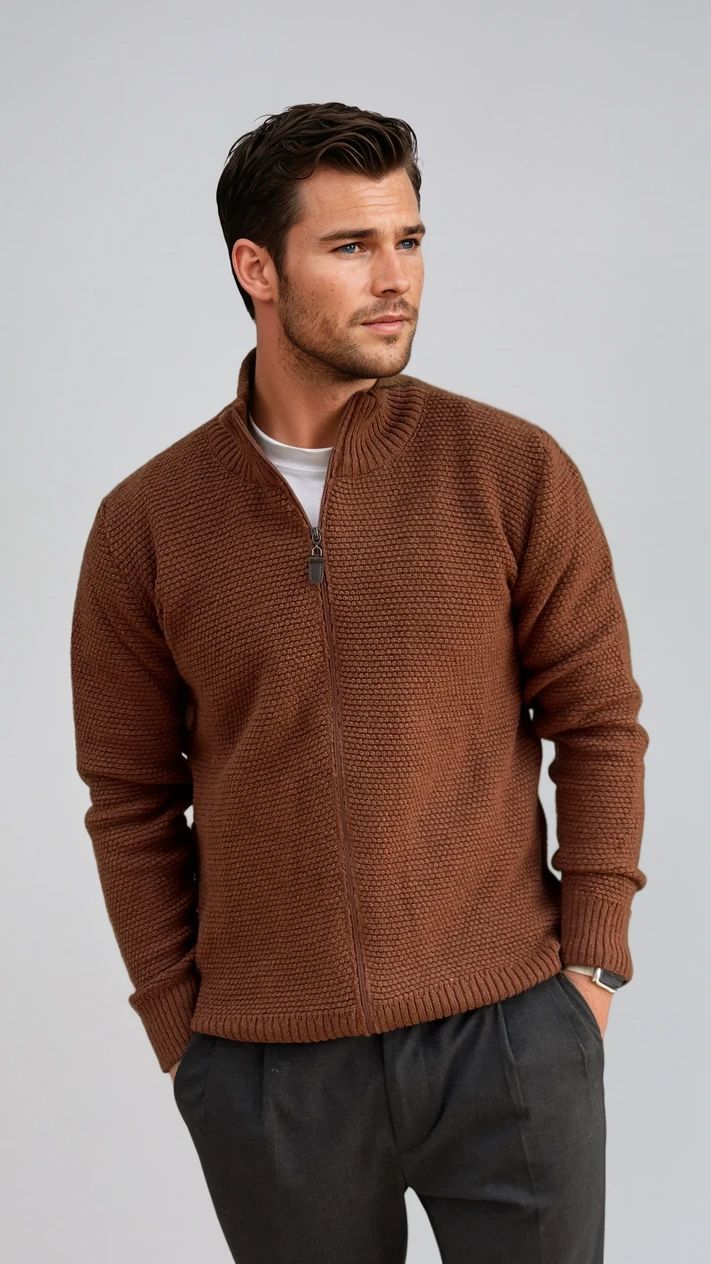 Ανδρική ζακέτα Μάλλινη MFG