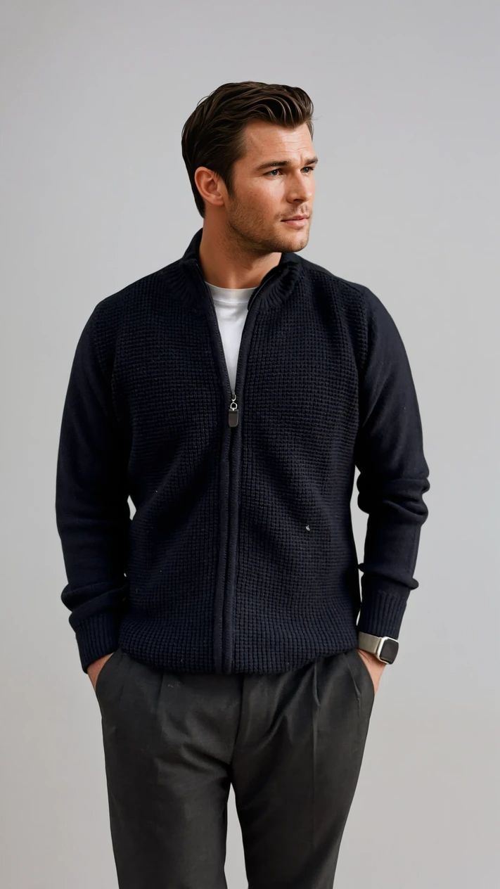 Ανδρική ζακέτα Μάλλινη MFG