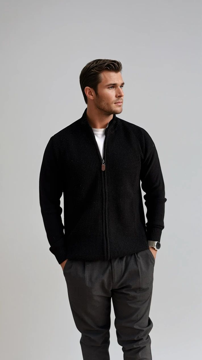 Ανδρική ζακέτα Μάλλινη MFG