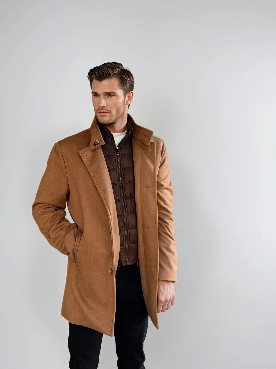 Ανδρικό Ημίπαλτο Μαο Camel MFG