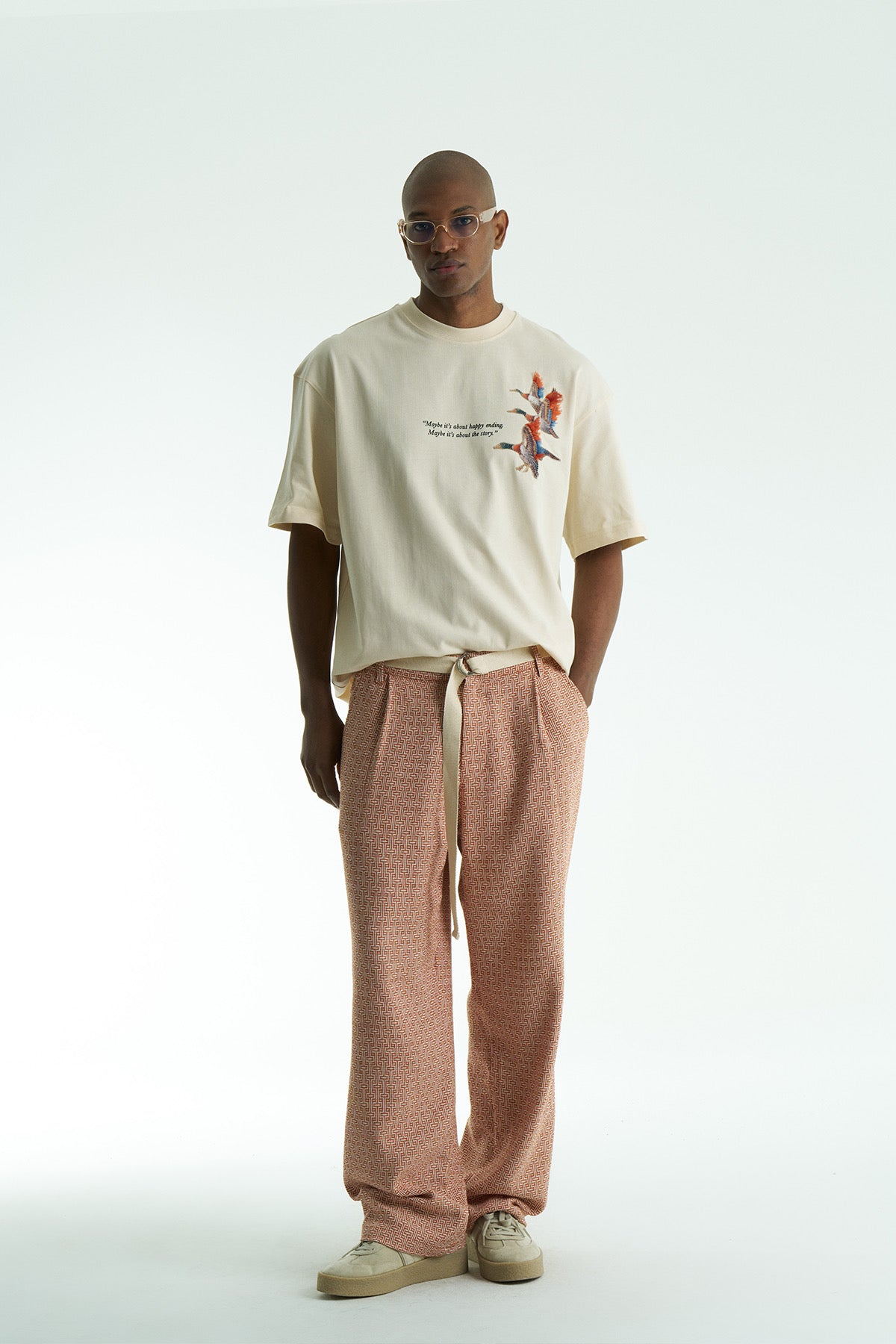 Ανδρικό T-shirt Happy Graphic MFG