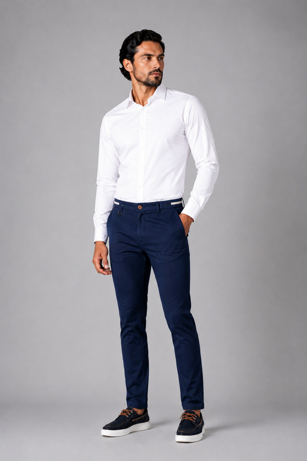 Ανδρικό Παντελόνι Chino πικέ MFG