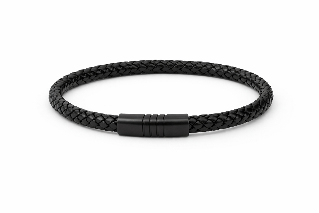 Ανδρικό Βραχιόλι Δερμάτινο Crok MFG
