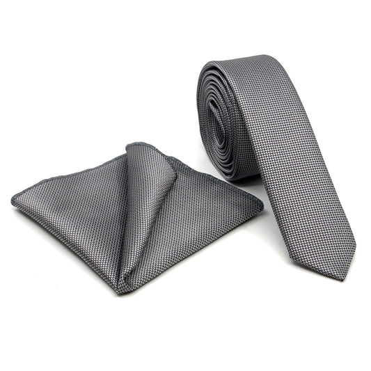 Ανδρική γραβάτα Oxford Grey Legend