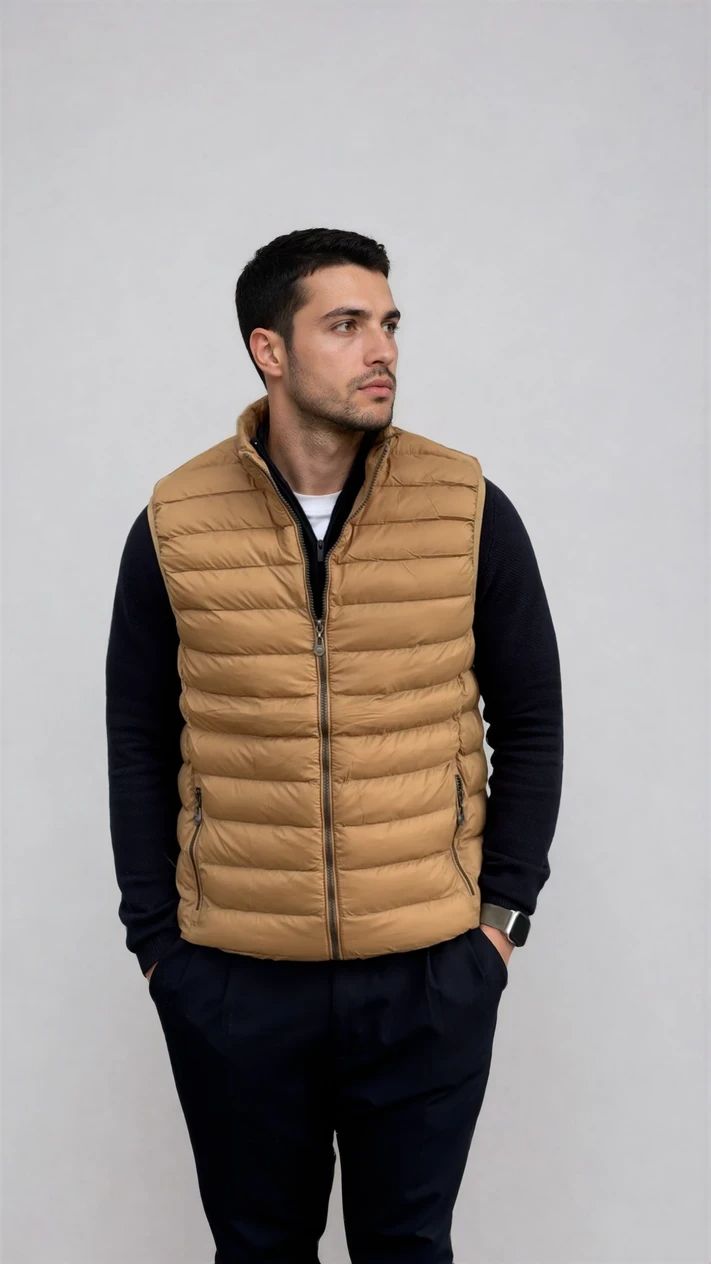 Ανδρικό Αμάνικο Μπουφάν Light MFG