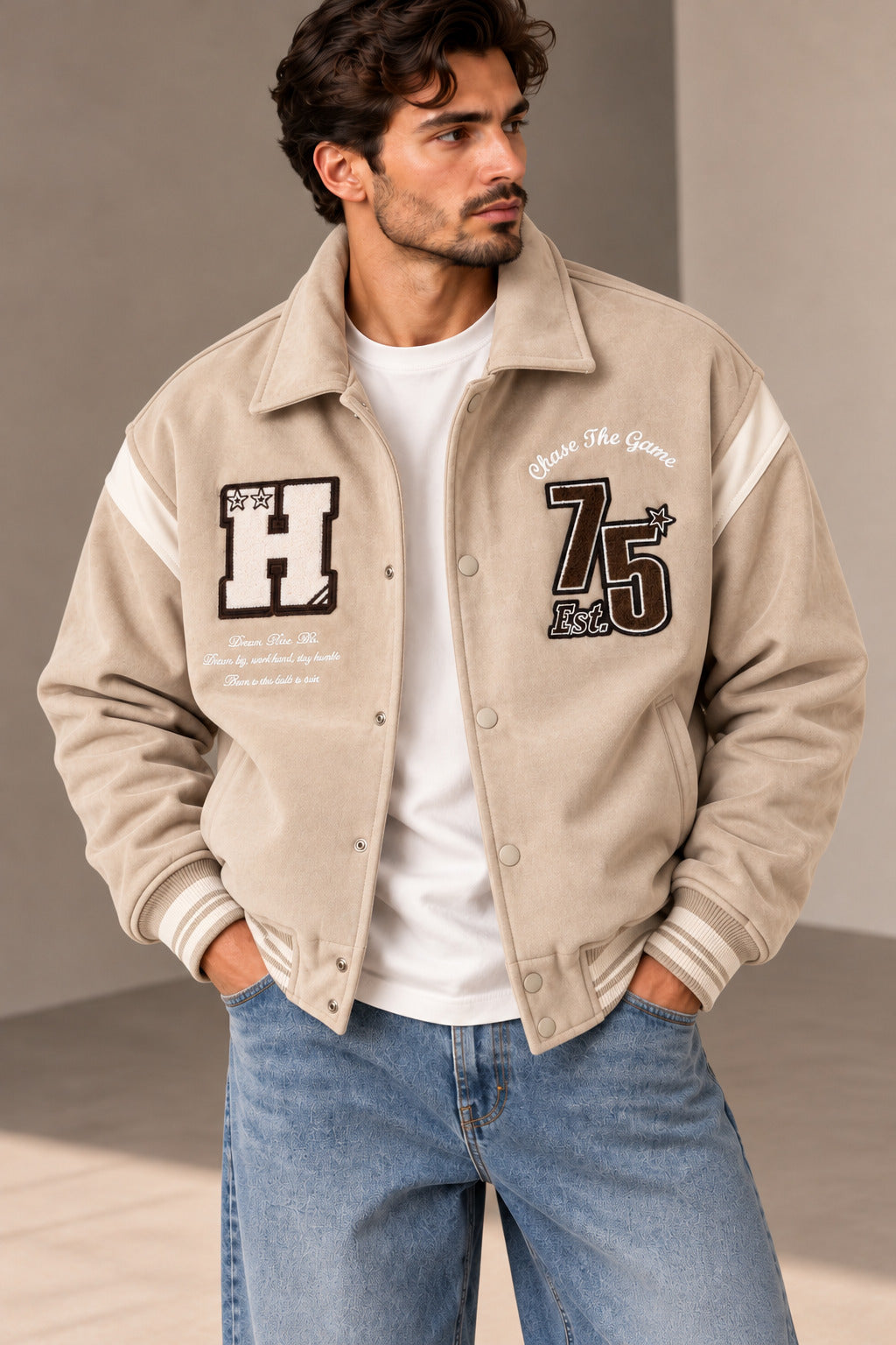 Ανδρικό Jacket Suede est75 MFG