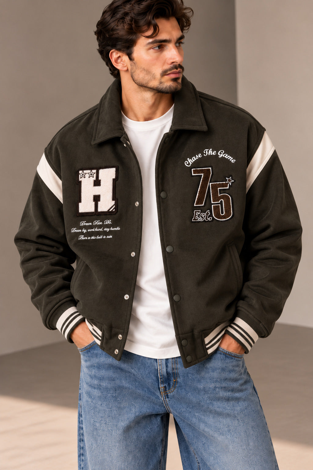 Ανδρικό Jacket Suede est75 MFG
