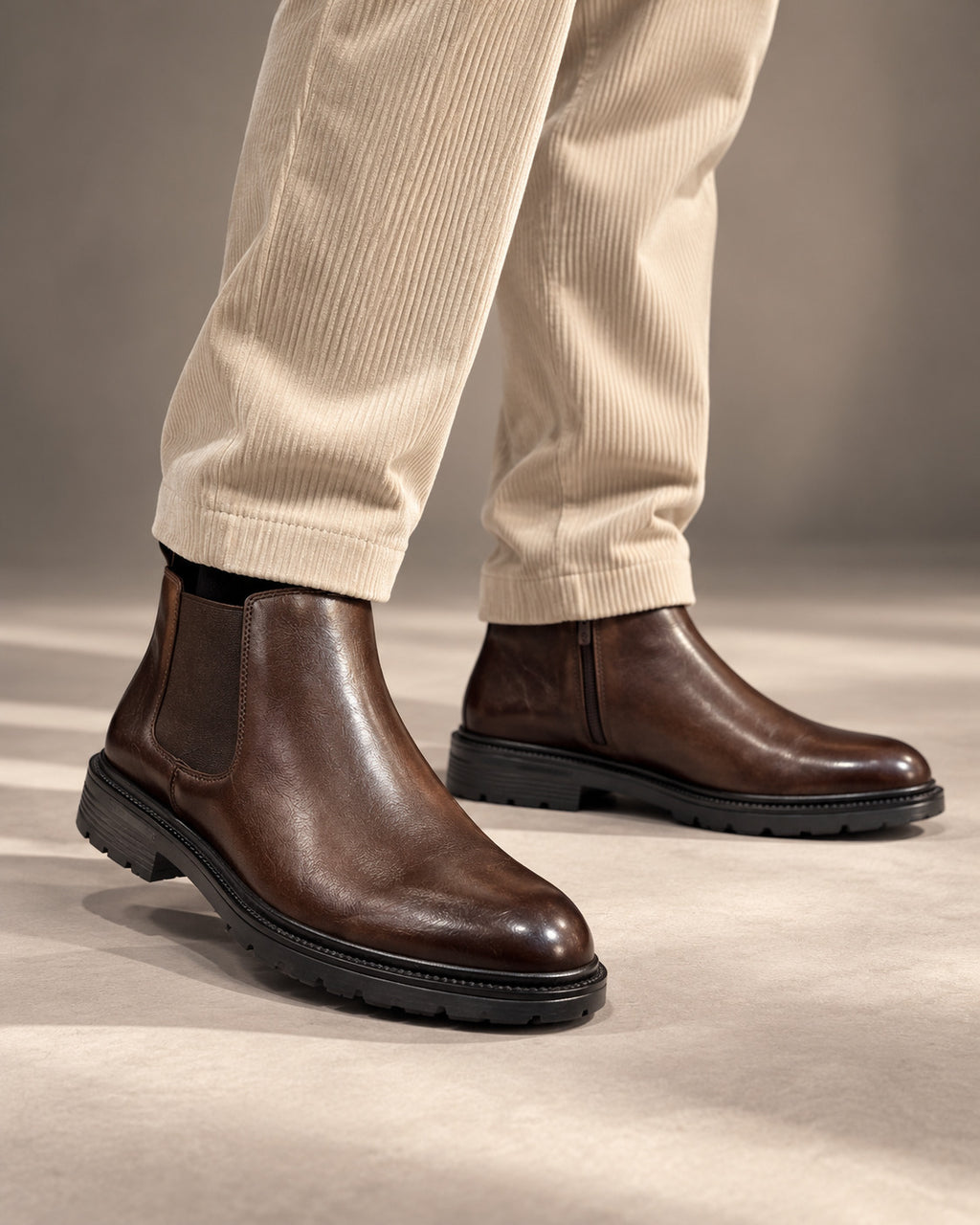 Ανδρικό Μποτάκι Chelsea Leather MFG