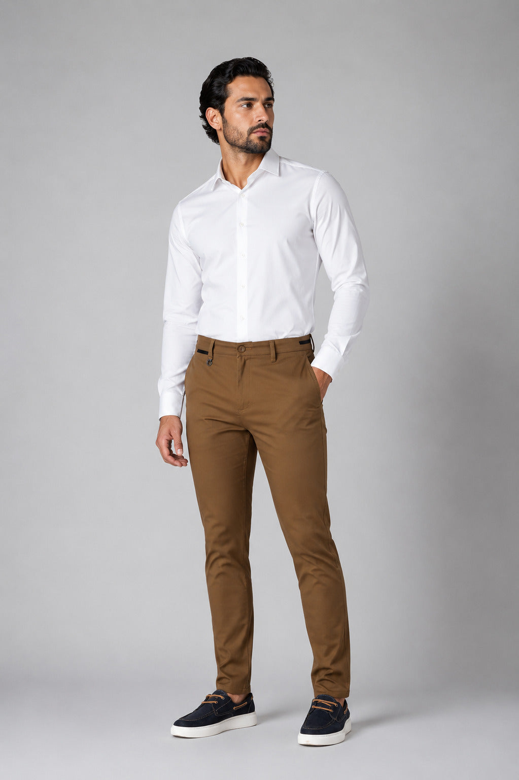 Ανδρικό Παντελόνι Chino πικέ MFG