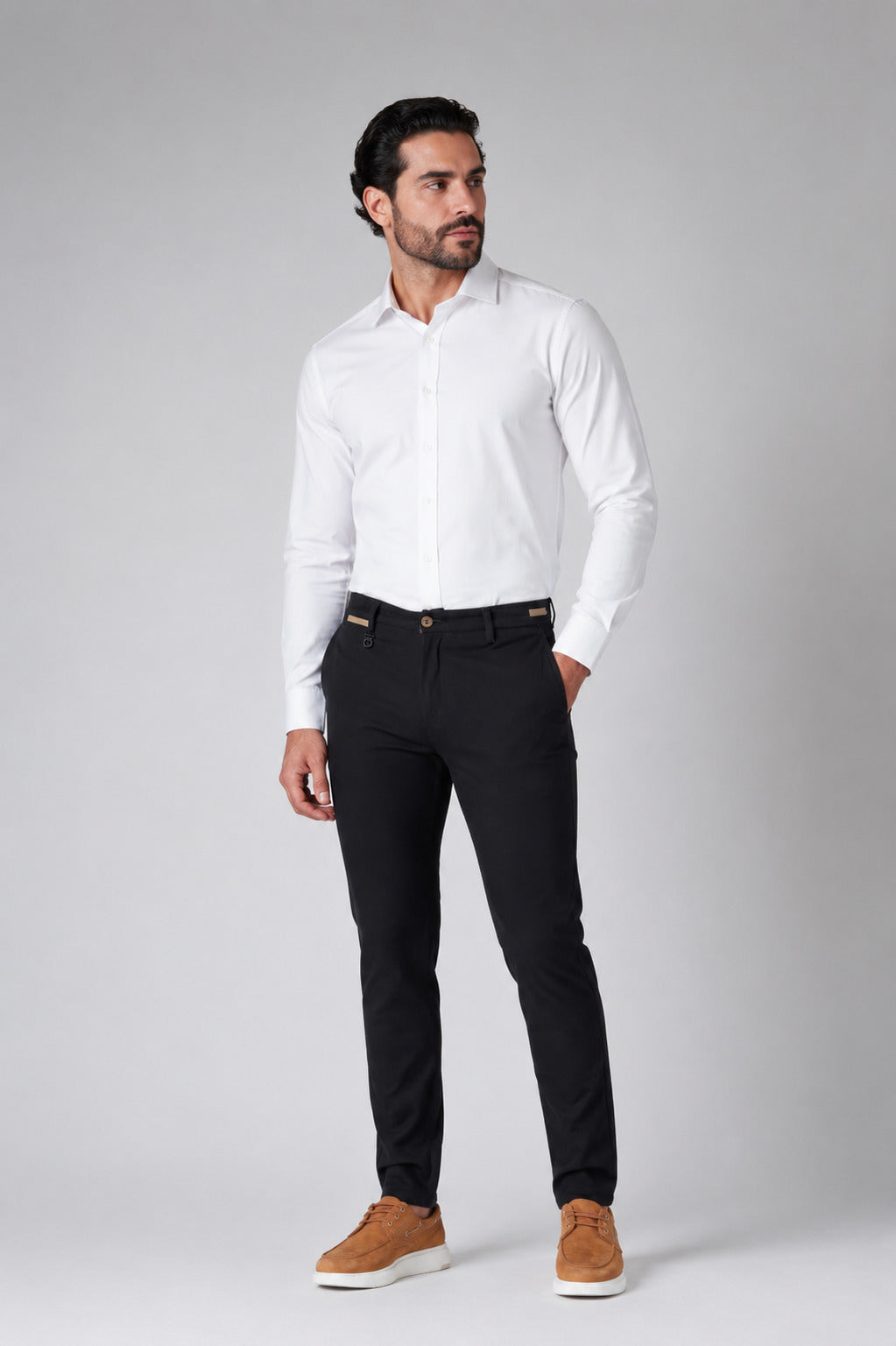 Ανδρικό Παντελόνι Chino πικέ MFG