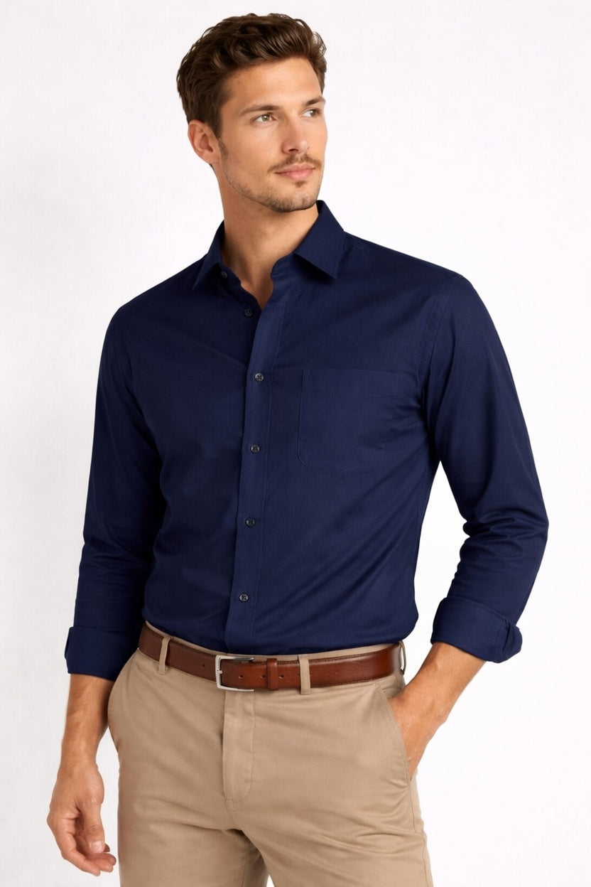 Ανδρικό Πουκάμισο Oxford Clasico MFG