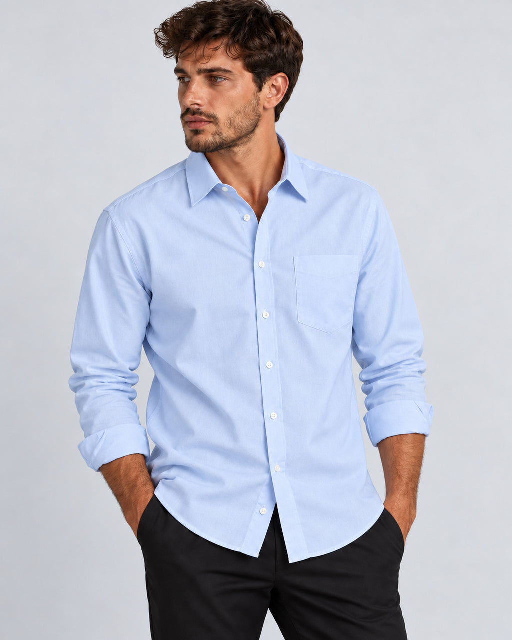 Ανδρικό Πουκάμισο Oxford Clasico MFG