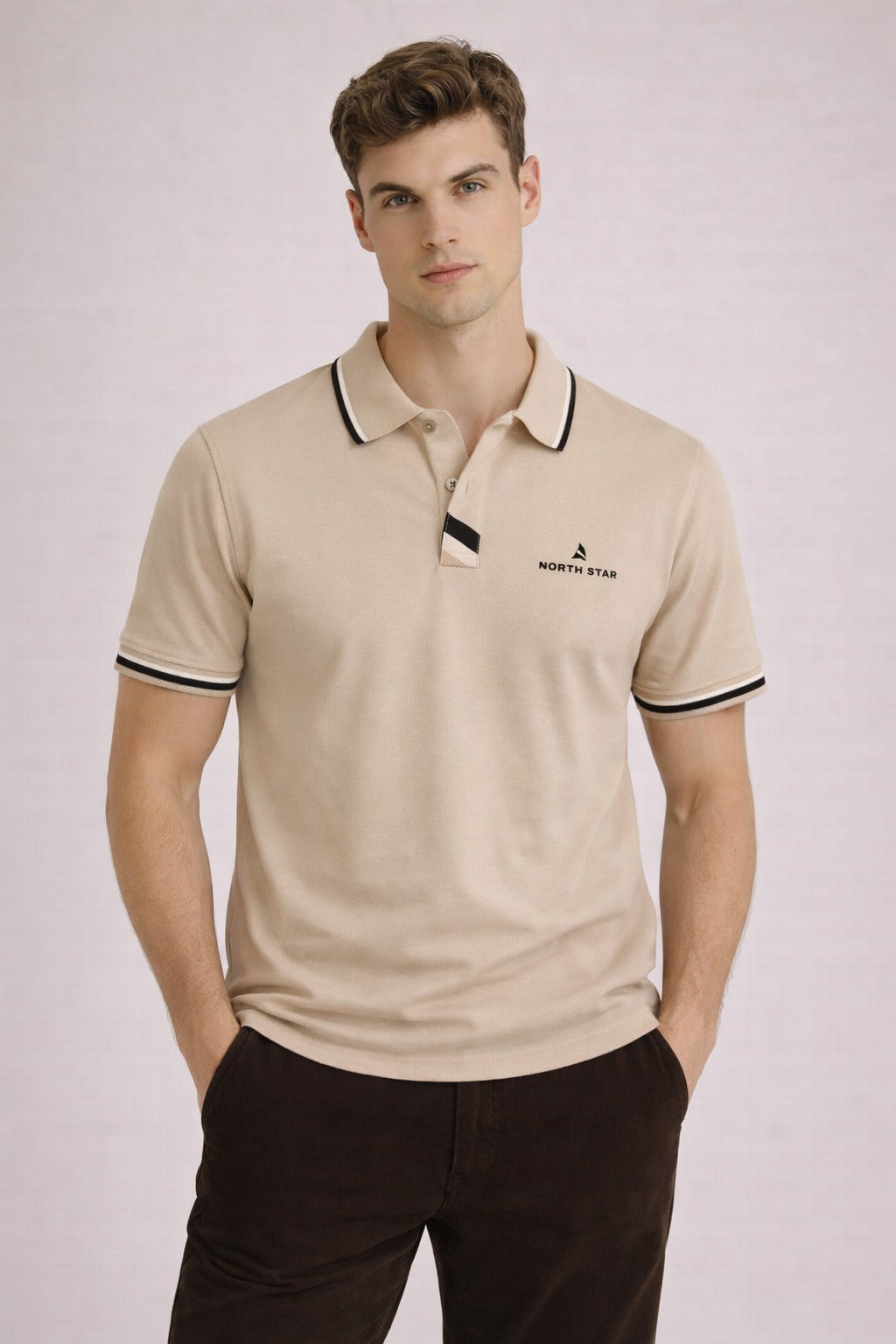 Ανδρικό Polo Patilet Marine MFG