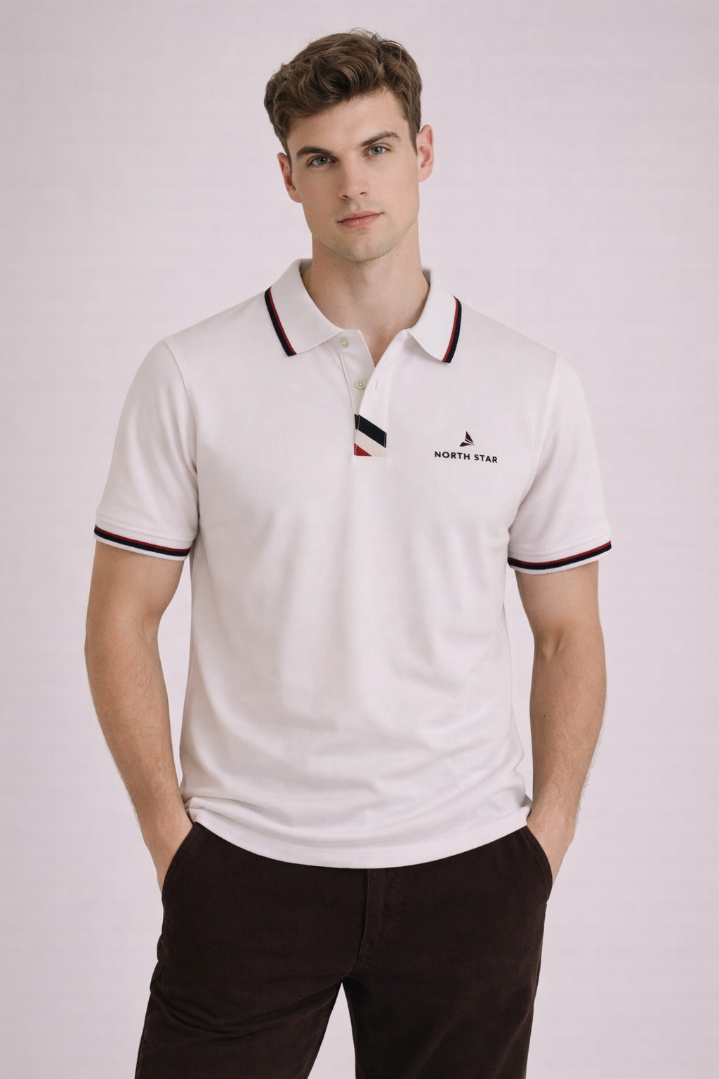 Ανδρικό Polo Patilet Marine MFG