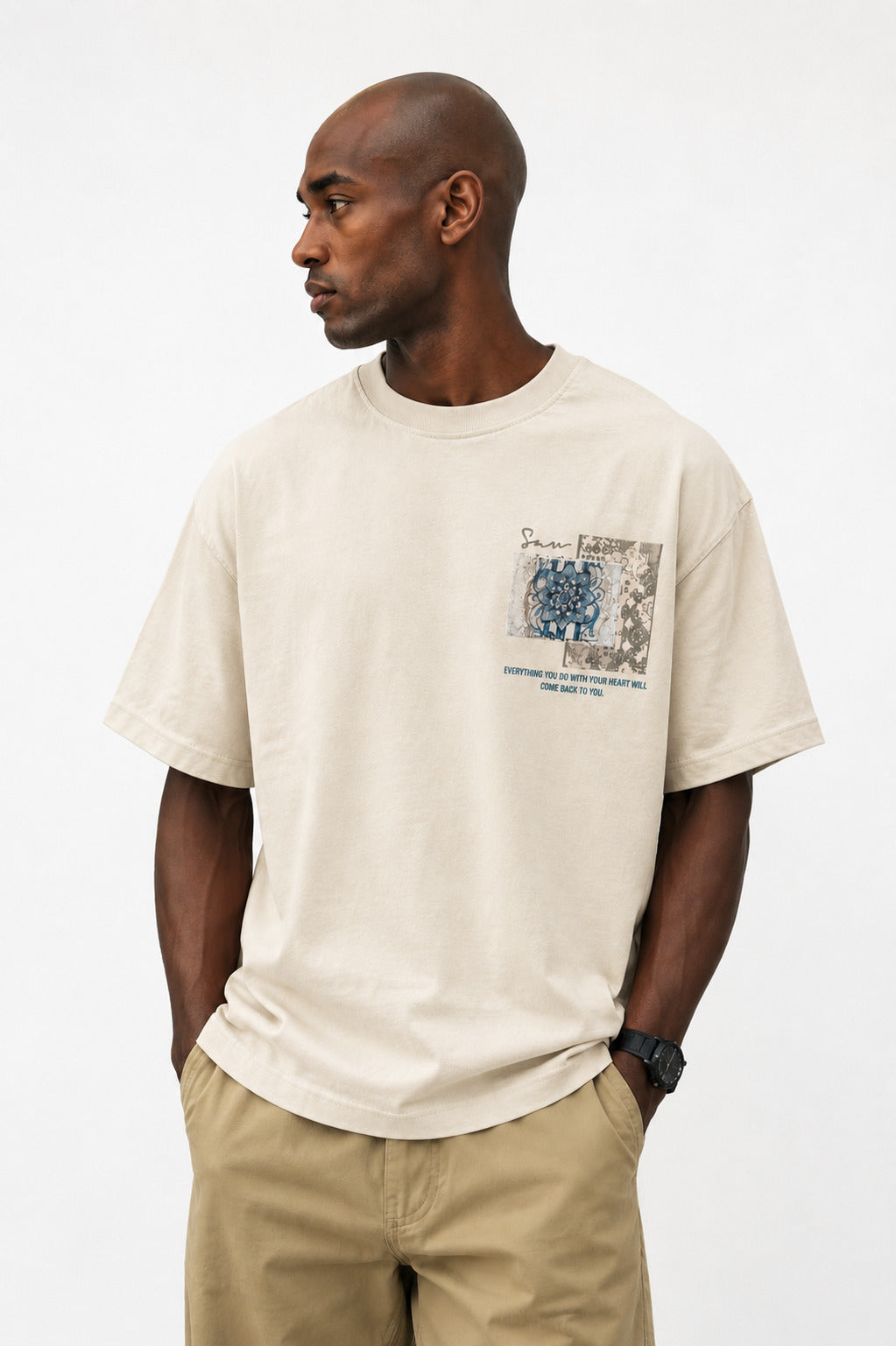 Ανδρικό T-shirt Graphic Heart MFG