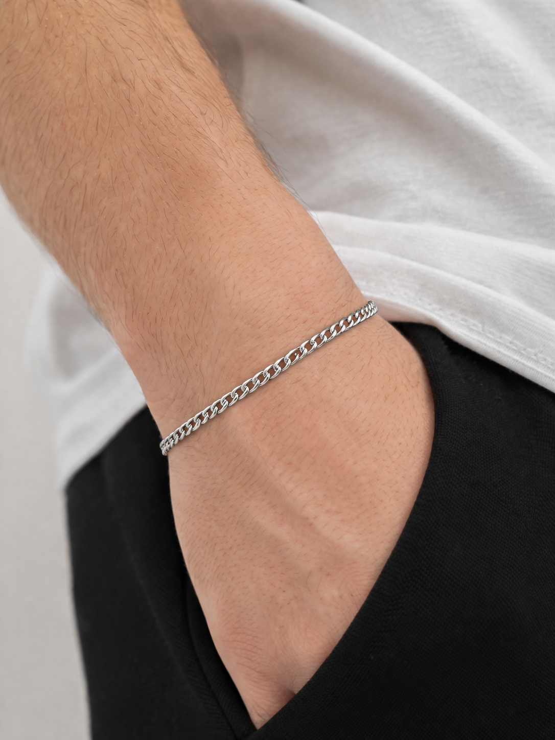 Ανδρικό Βραχιόλι Ατσάλινο Snake MFG