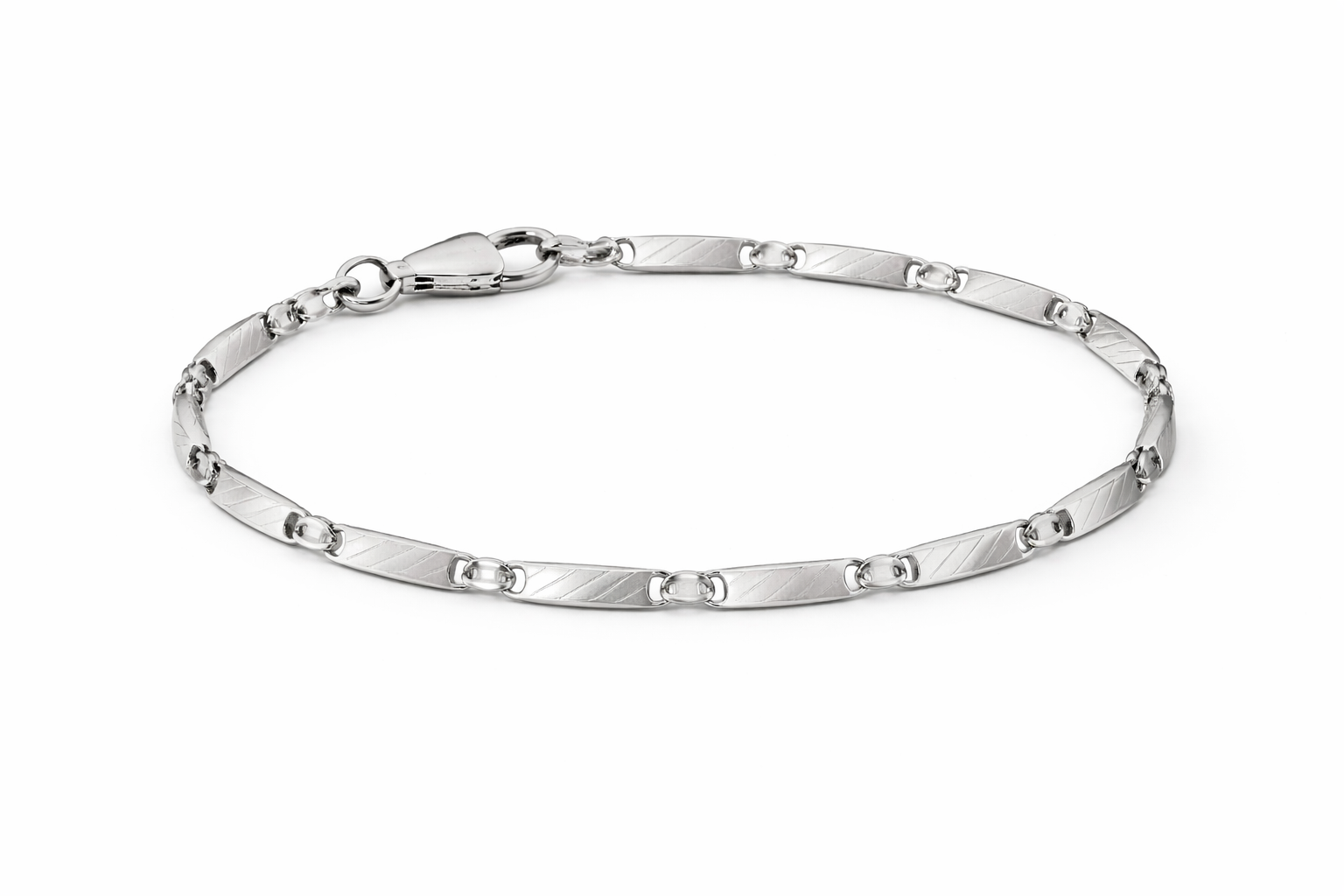 Ανδρικό Βραχιόλι Ατσάλινο Flat Minimal MFG