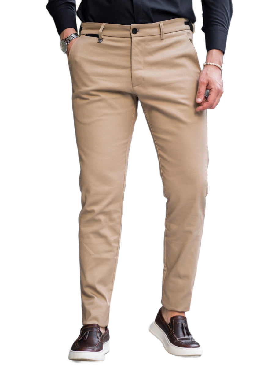 Ανδρικό Παντελόνι Chino πικέ MFG