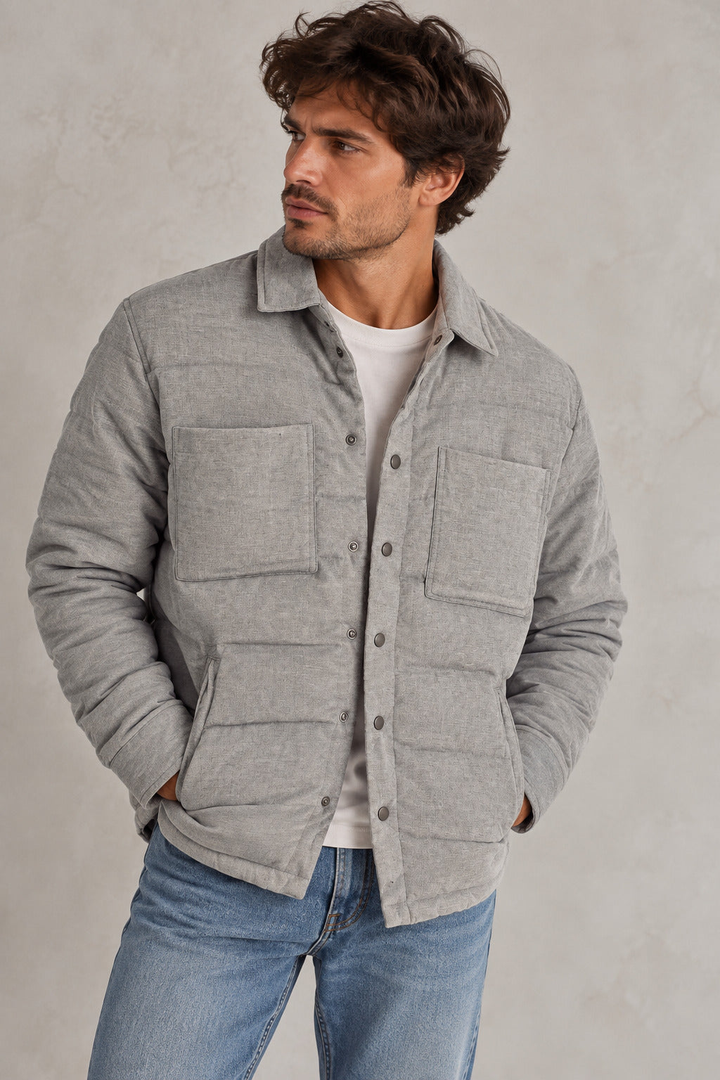 Ανδρικό Μπουφάν Puffer Elegant MFG