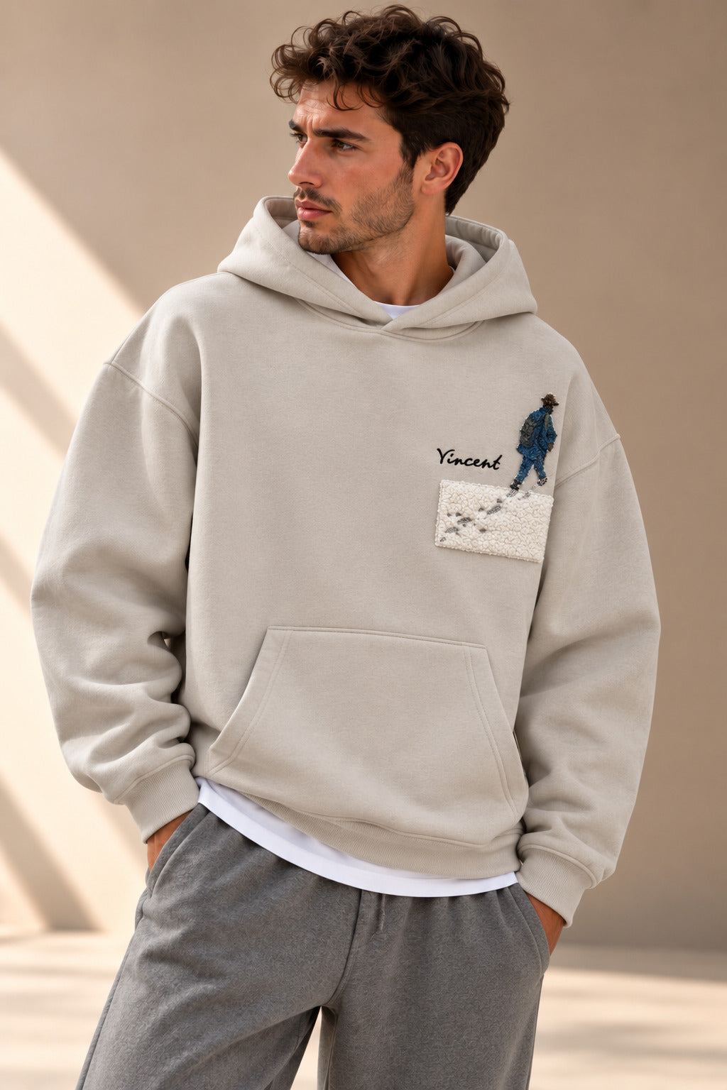 Ανδρικό Φούτερ Graphic Oversized 5304 MFG