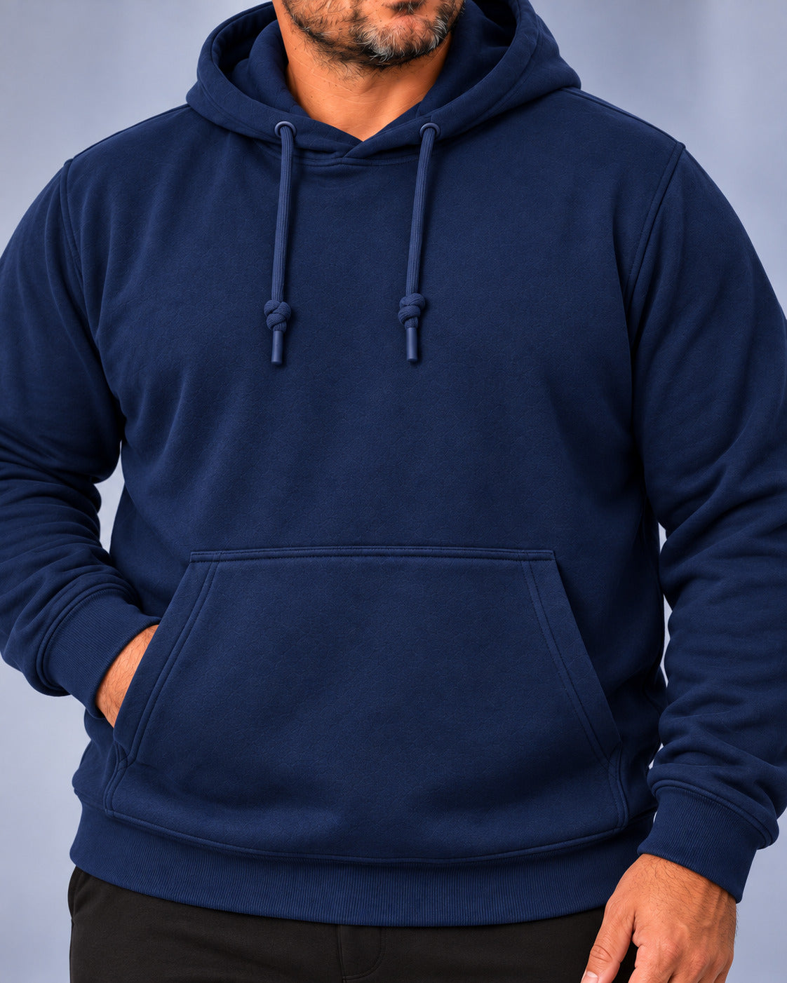 Ανδρικό Φούτερ Hoodie Simple BIGSIZE MFG