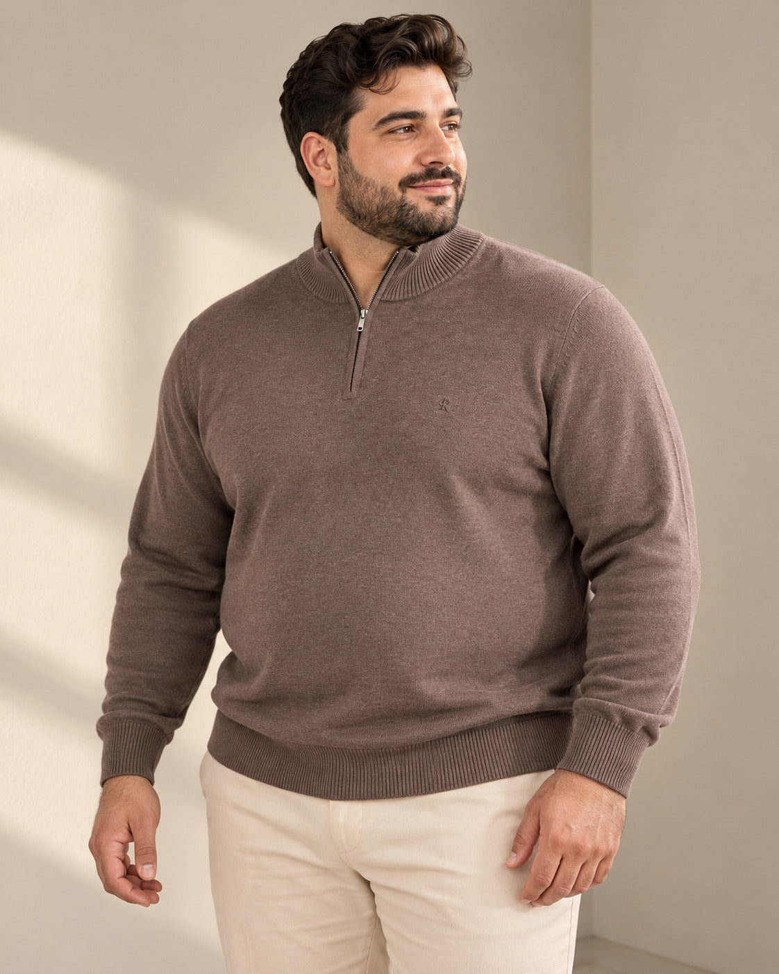 Ανδρική Μπλούζα Half-Zip MFG Bigsize