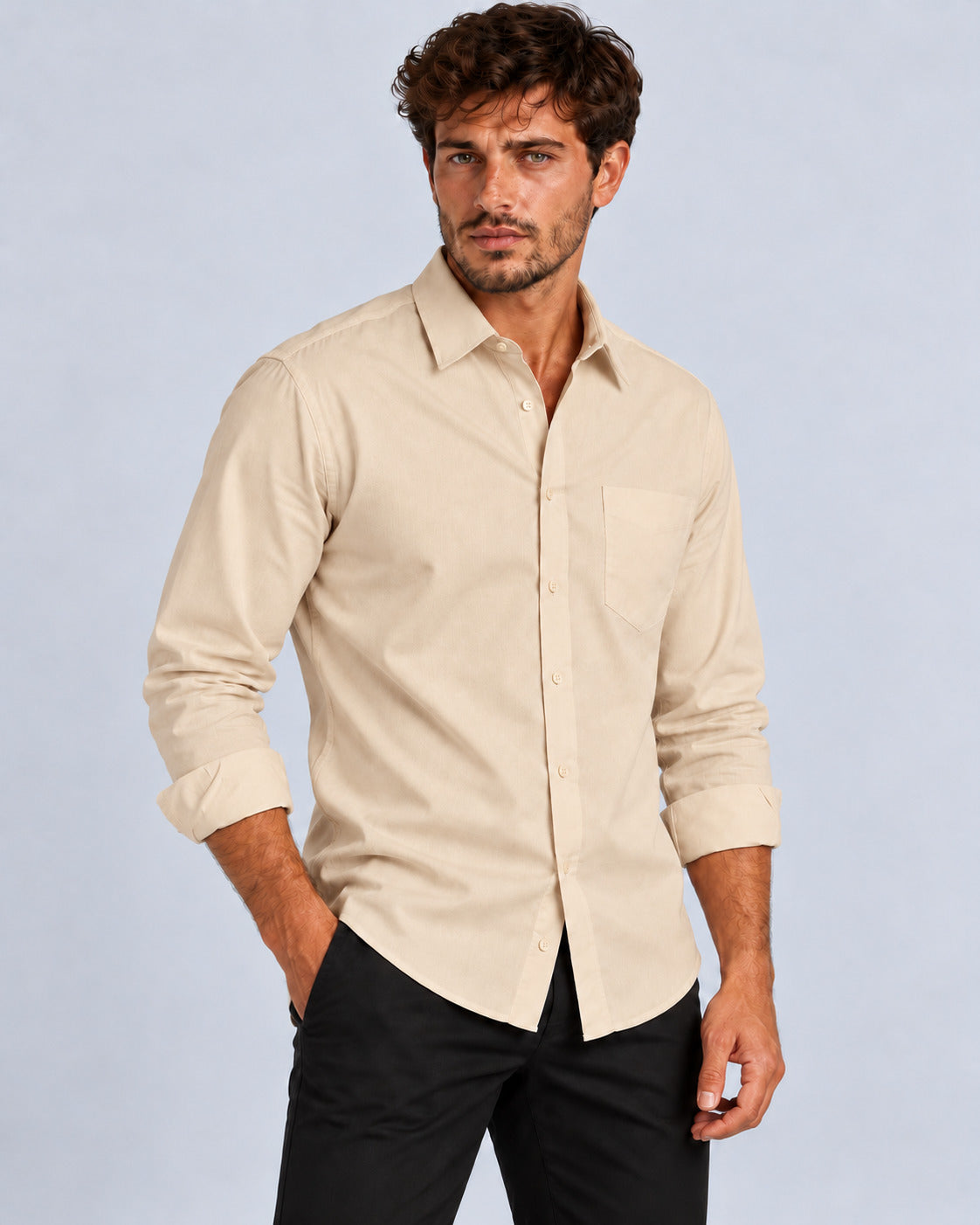 Ανδρικό Πουκάμισο Oxford Clasico MFG