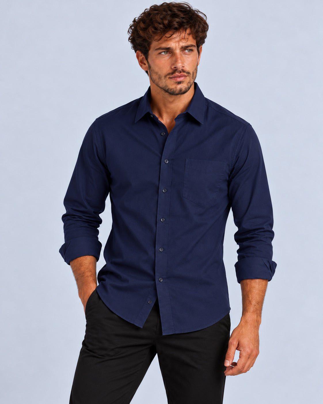 Ανδρικό Πουκάμισο Oxford Clasico MFG