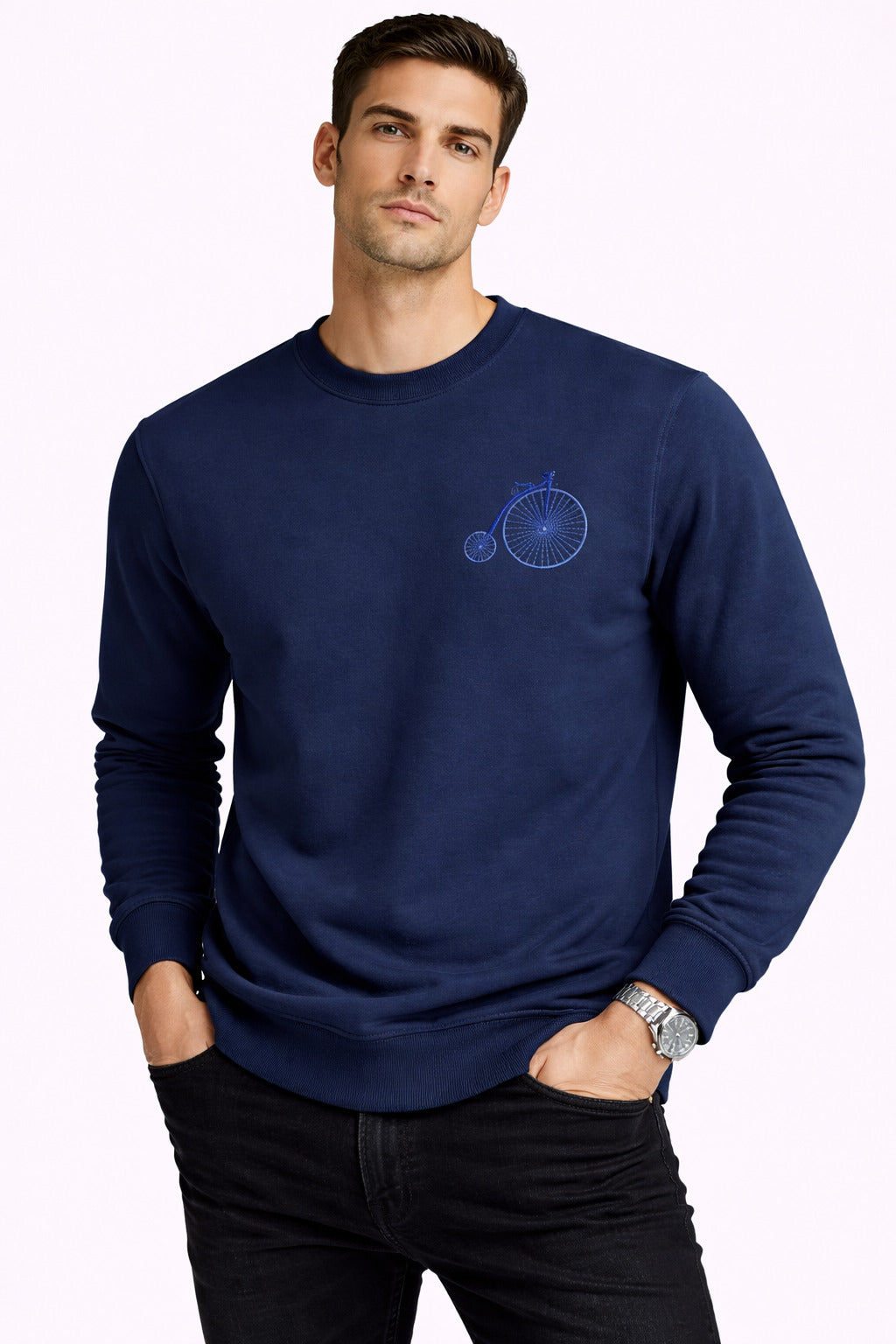 Ανδρικό Φούτερ Λαιμόκοψη Bike MFG