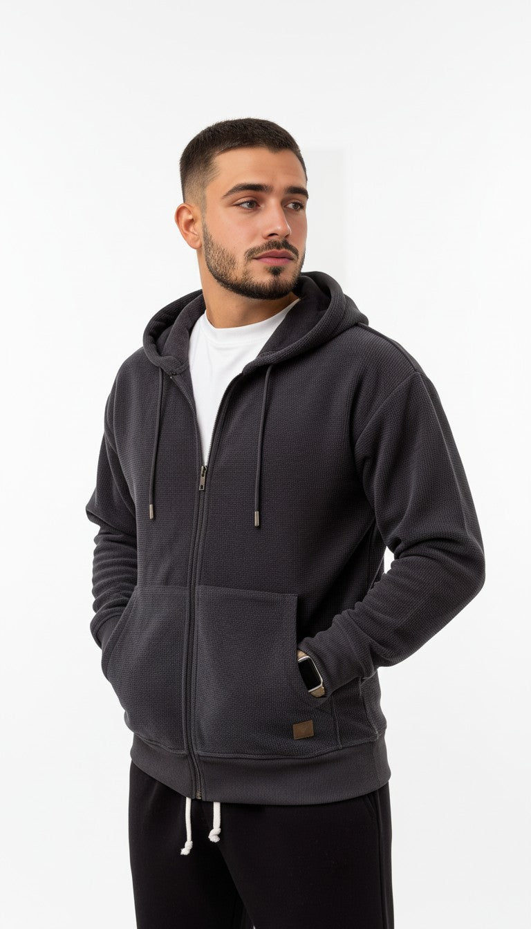Ανδρική Soft Fleece Ζακέτα MFG